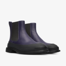 Camper Black / Purple Ankle Boots Womens - Pix Online Ireland | WVYCH3716